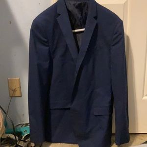 2 button up navy slim blazer never worn